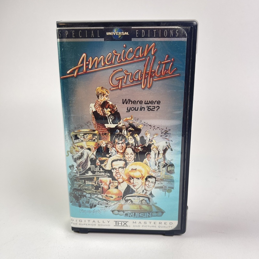 American Graffiti VHS 1998 25th Anniversary Special Edition Clamshell
